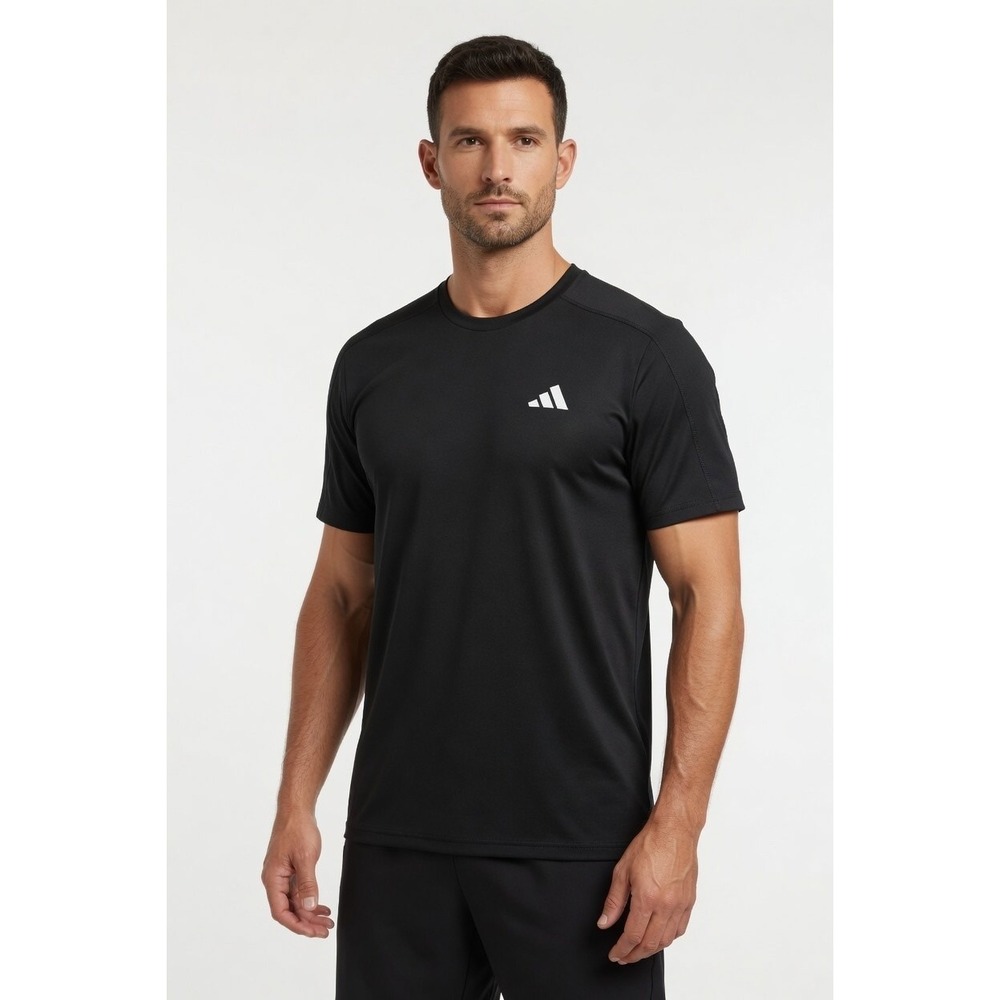 Adidas Men's Active Tee, Black, Size L  JX5409 Crew Neck Short Sleeve RegularFit